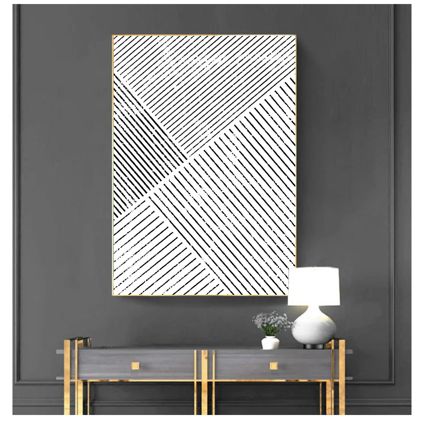 

Холщовая живопись, Постер со скандинавской распечаткой, современная абстрактная Настенная картина, домашний декор, минималистичное настен...