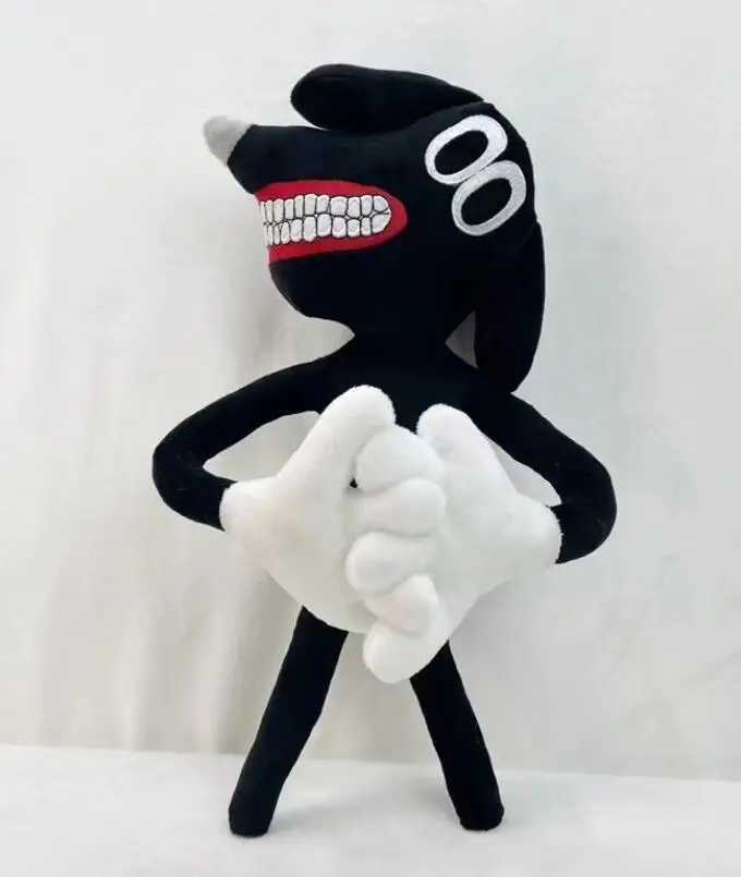 40 50 см аниме плюшевая сирена голова игрушки страшный ужас сиреневая кошка собака