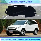 Чехол для приборной панели Honda CR-V CR V CRV RE1  RE5 RE7 2007-2011