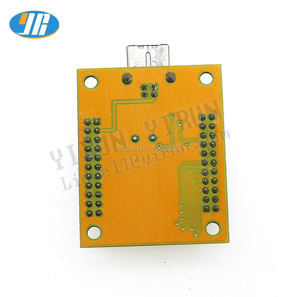 Интерфейс USB-контроллера для аркадных игр 2 джойстика и 27 кнопок с турбонаддувом