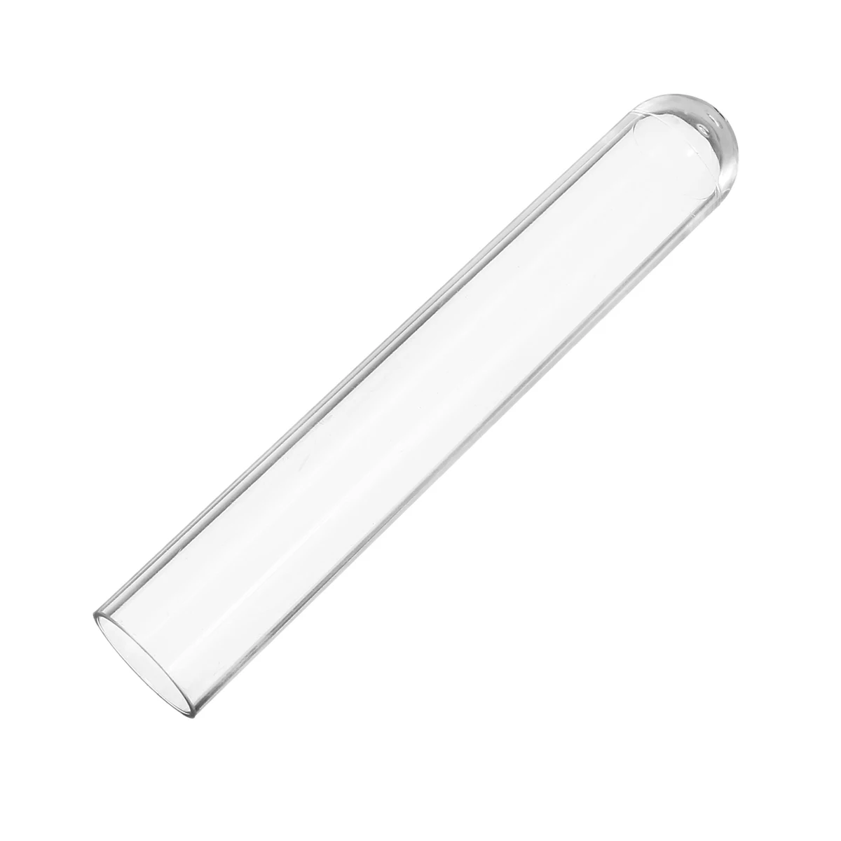 

10Pcs 18x100mm Transparent Laboratory Clear Plastic Test Tubes Round Bottom Tube With Corks Caps School Lab Experiment Supplies