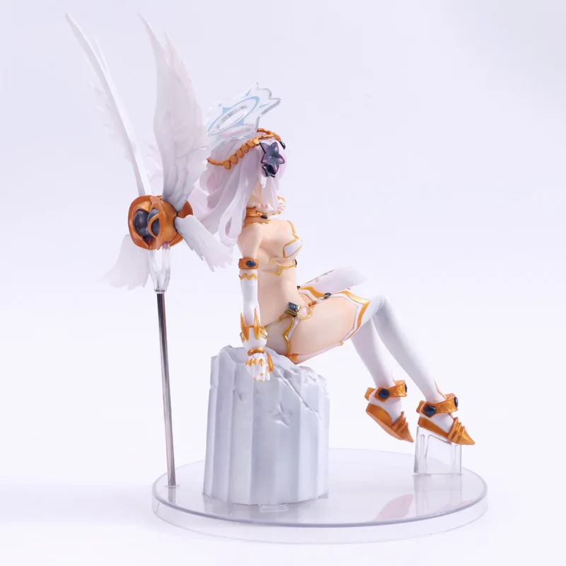 Гипергабаритная игра Нептун черное сердце бикини сидящее Ver. Белые крылья богини