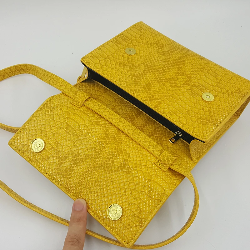 Змеиная квадратная сумка на плечо спа из искусственной кожи Модные женские сумки