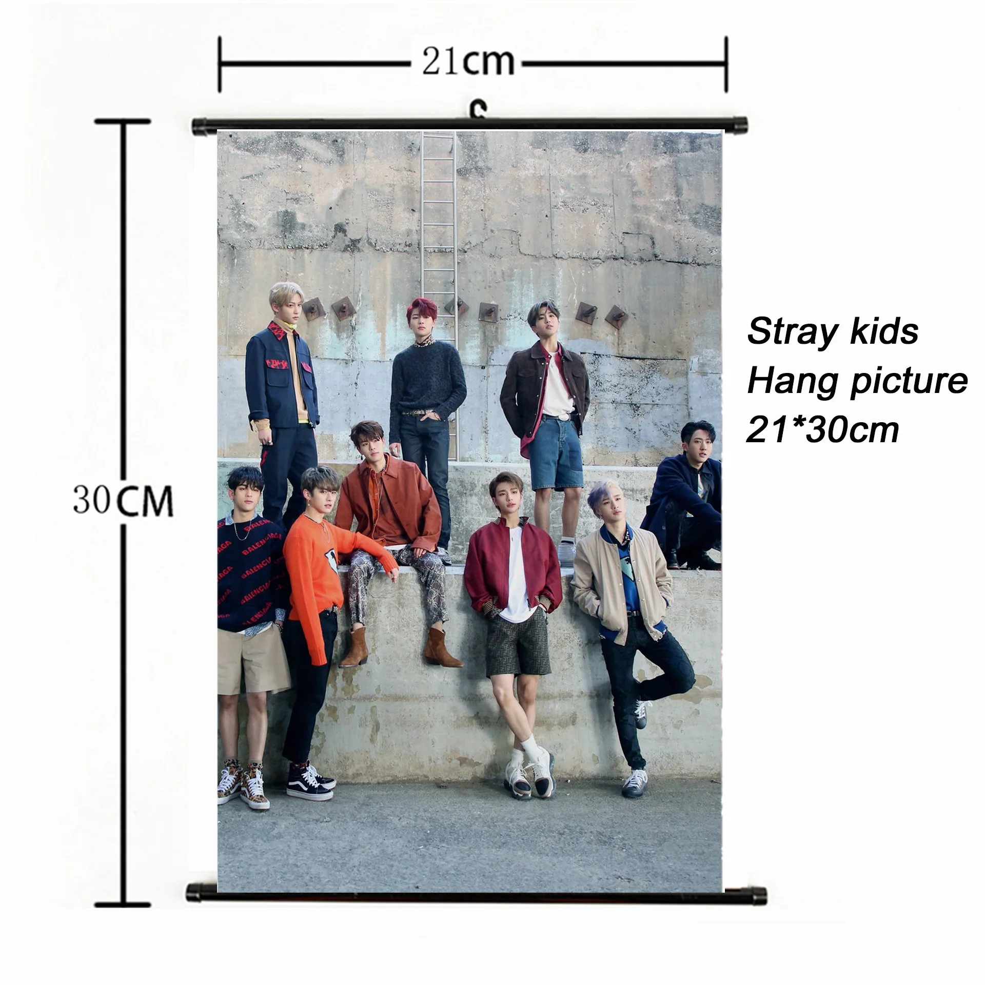 Модный Kpop Stray Kids have picture 21*30 см плакат stray kids MIROH альбом Фотокарта для фанатов Коллекция корейский Канцелярский набор