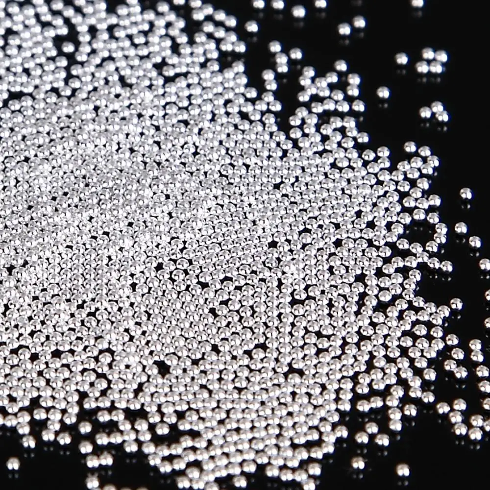 Monja золотые наклейки для ногтей серебряные металлические бусины с икрой Для