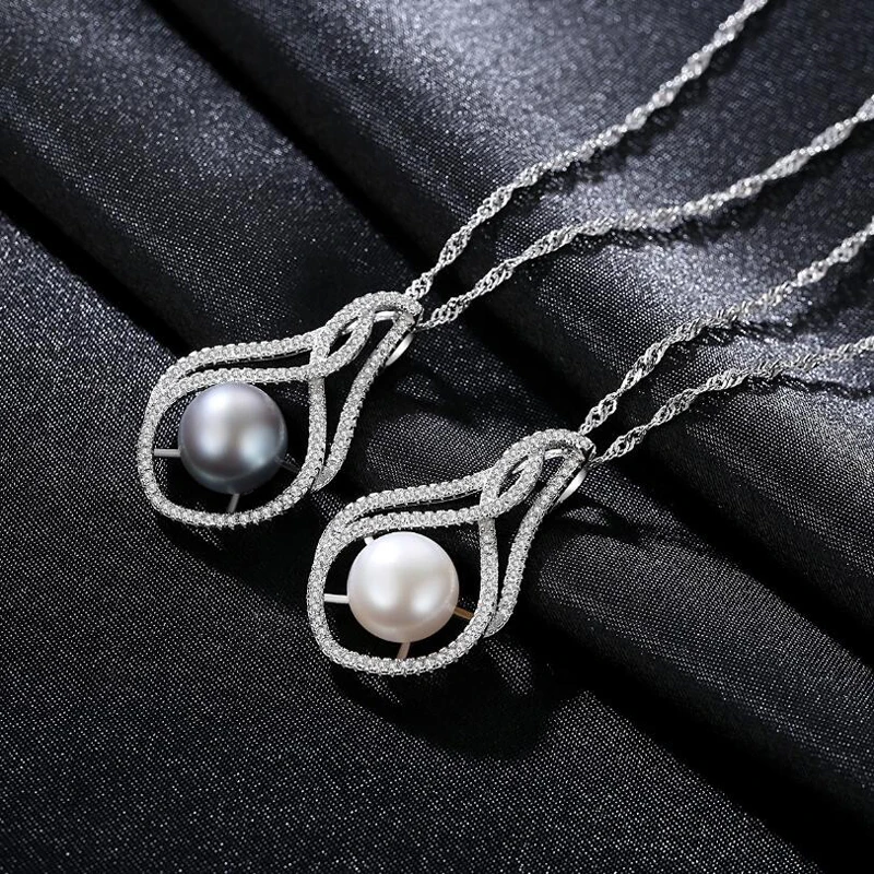 

[MeiBaPJ] настоящий пресноводный жемчуг, простой кулон, ожерелье, серебро 925 пробы, хорошее ювелирное изделие для женщин