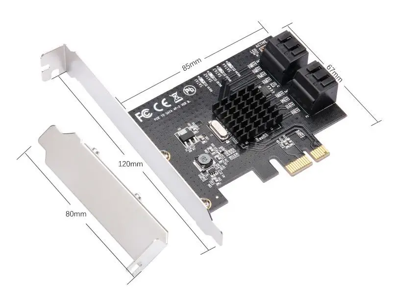 новая плата расширения sata3 pci epciepci expres