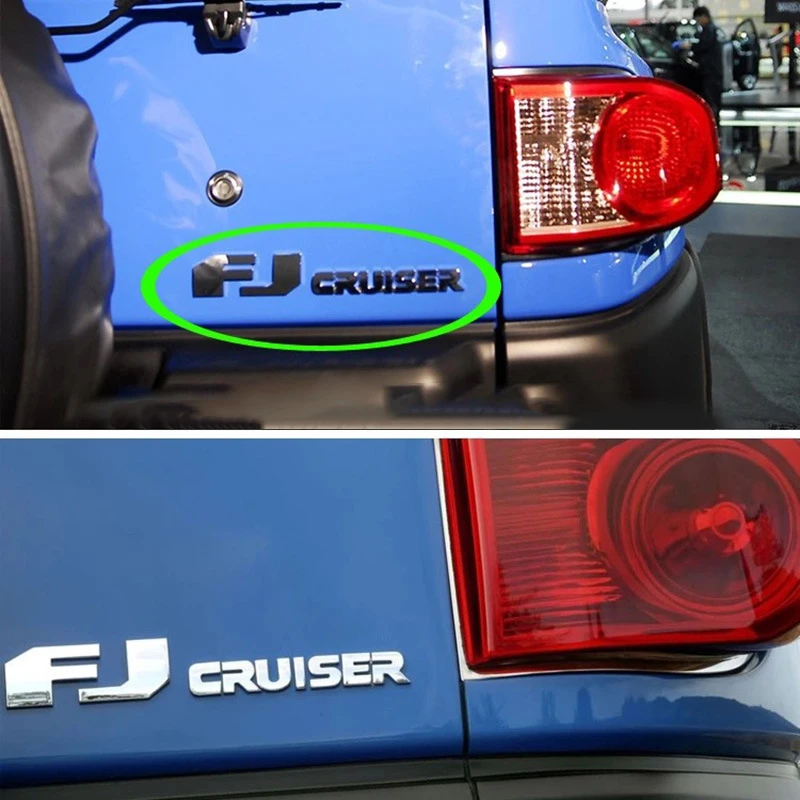 

Наклейка на багажник автомобиля для Toyota Cruiser FJ 3D FJ CRUISER, наклейки на задний багажник автомобиля, эмблема, логотип, значок, наклейка, стильные а...