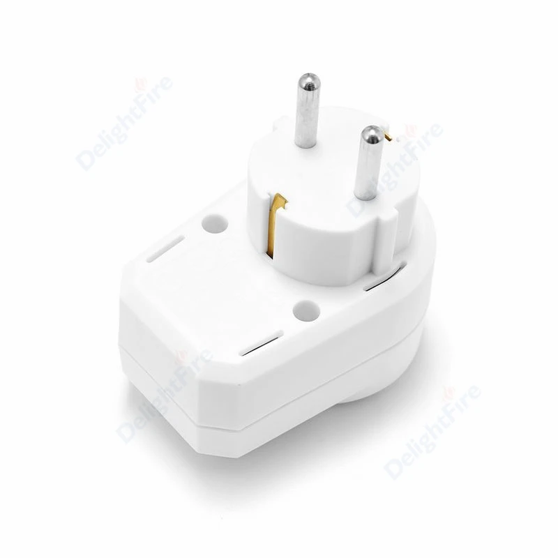 16A 250V European Standard Power Strip EU Socket Adapter Extended 4.8mm German Extension Plug Converter |