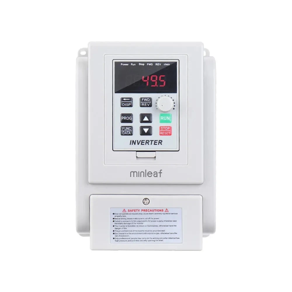 AT1-2200X 2.2KW 220V 12A PWM Control Inverter 1Phase Input 3Phase Out Inverter Variable Frequency Inverter PID control function
