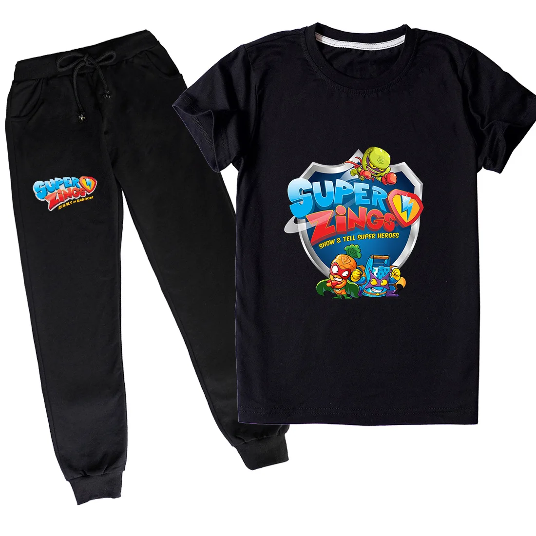 

Новый детский спортивный костюм, комплект повседневной летней одежды для мальчиков, комплекты для детей, супер zings Одежда для девочек плать...