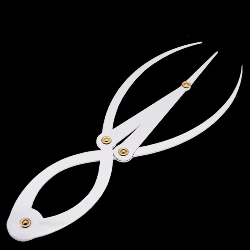 

Микроблейдинг бровей из нержавеющей стали с золотым соотношением, инструмент для перманентного макияжа, линейка, дизайн для формирования б...