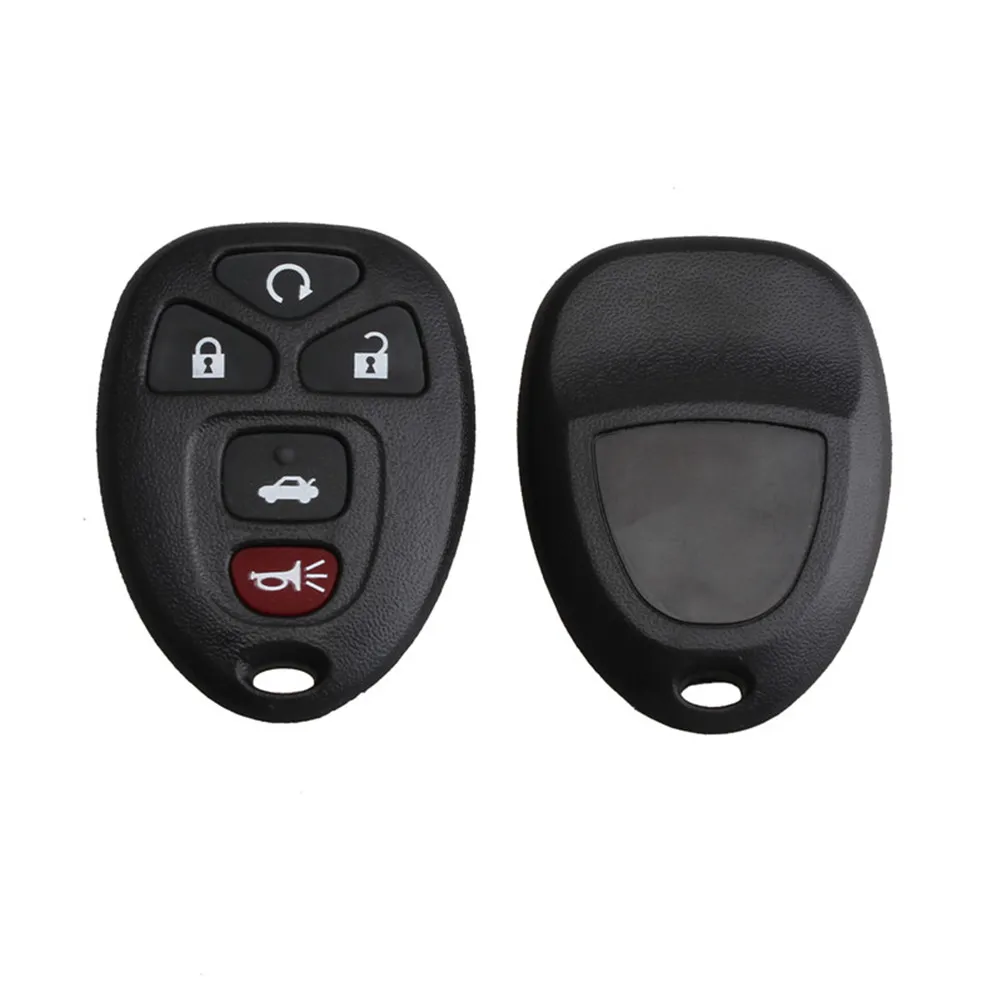 

WFMJ for OUC60270 Buick Lucernce Cadillac DTS Chevrolet Impala Monte Carlo GMC Saturn Keyless Remote 5 Buttons Key Case Fob