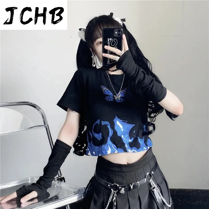 

2021 Exposed Naveli Black Korean t Shirt Women Cotton t Shirts T-shirts Plus Size Clothing Printed Tops Short Sleeve Summer Tees