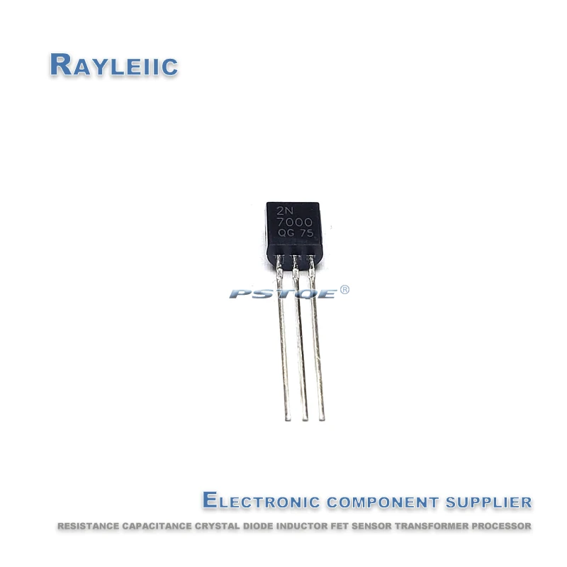 Новый оригинальный 2N7000 TO-92 7000 TO92 N-channel полевой транзистор малого сигнала MOSFET в