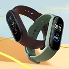 Силиконовый ремешок для браслета Xiaomi Mi Band 5, сменный смарт-браслет для Mi Band 5, 28 цветов на выбор