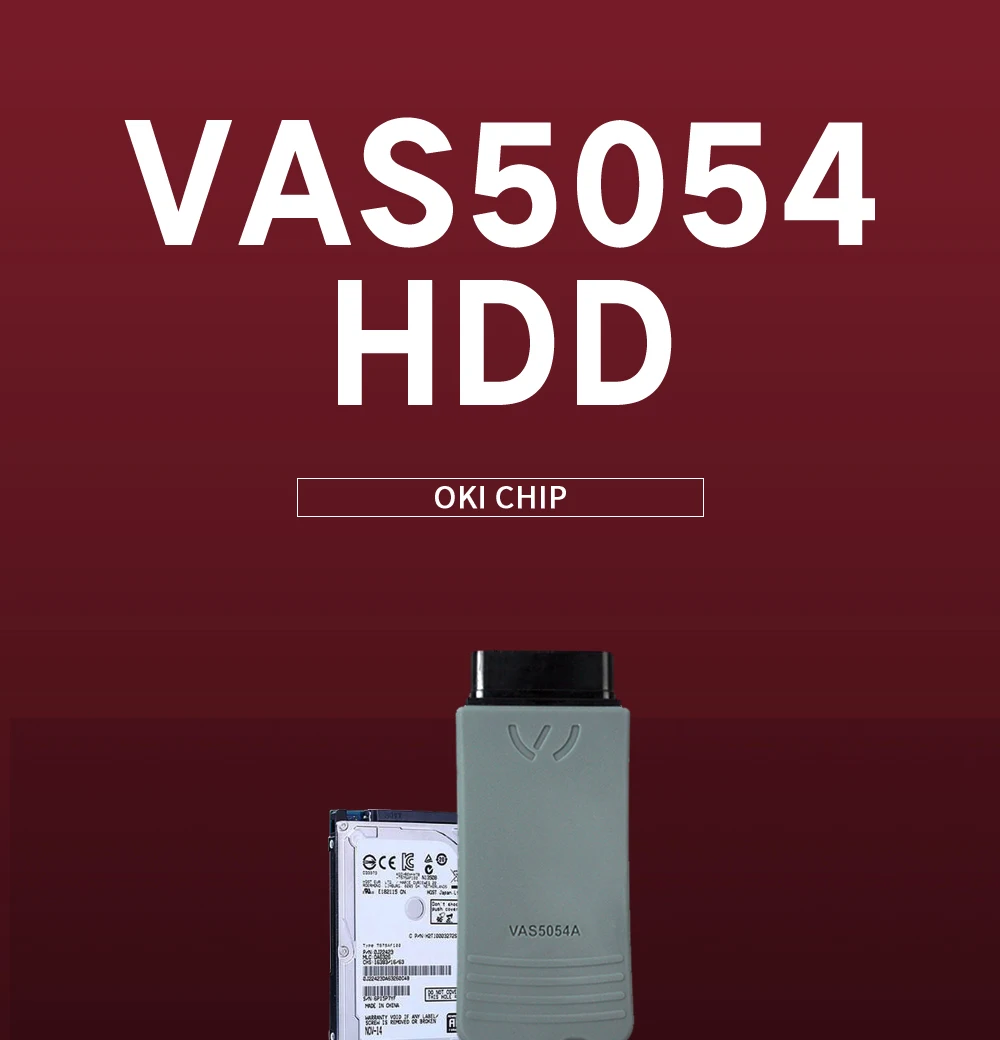 VAS5054 с HDD ODIS Инженерная версия ELSA WIN информация по обслуживанию ETKA аксессуар запрос OKI полные чипы