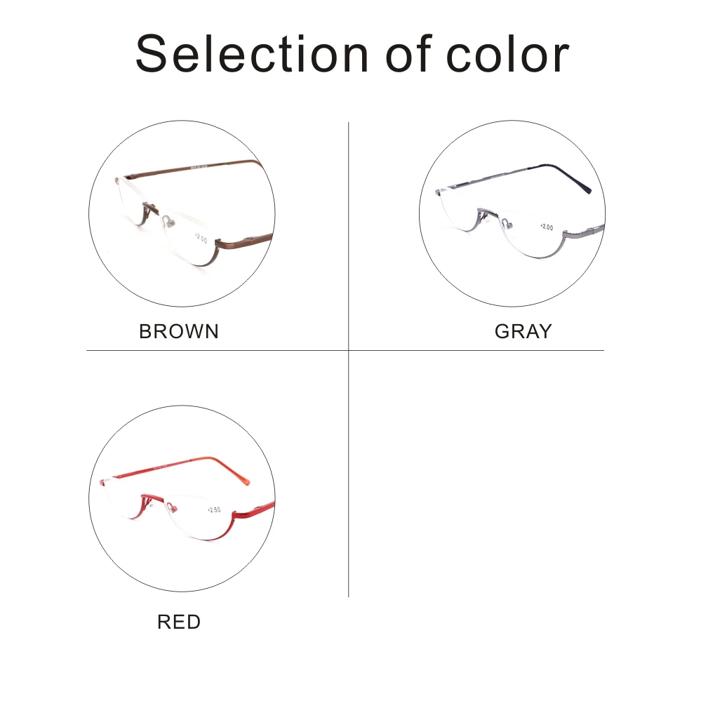 Rolopop Читатели Очки для чтения женщин очки по рецепту весенние петли полуоправа