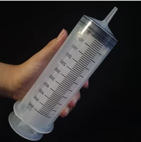 large capacity plastic dispensing syringe large syringe pumping oil needle tube feeding enema glue filling device