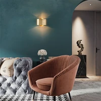 american gold ring e27 wall lamps luxury living room hotel bedside bedroom restaurant sconce wall lights clothing store fixtures