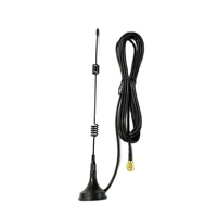 1pc 2 4ghz 7dbi high gain wifi antenna magneticl base with sma male connector 230mm hf antenna new