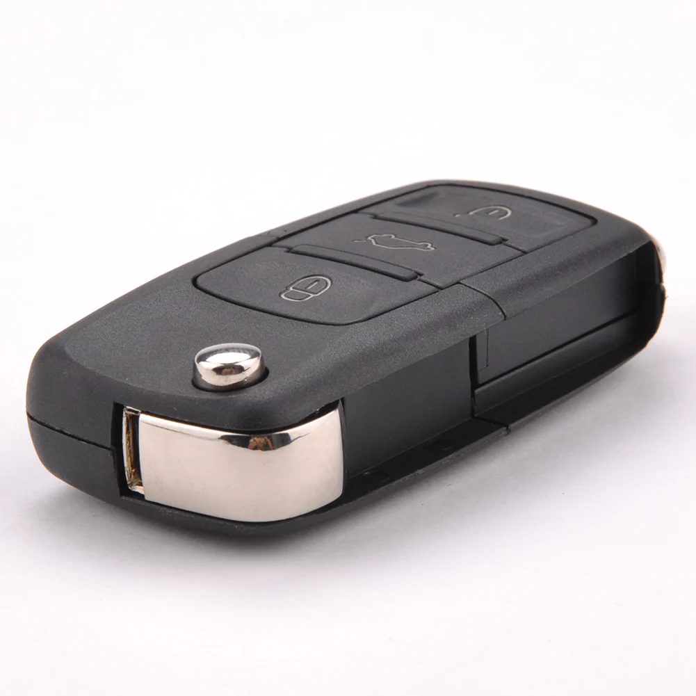 

Replacement Parts Portable Fob Wear Resistant Folding Key Shell Practical Protective Durable Dustproof Car 3 Button