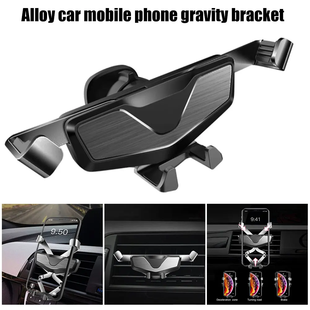 Новый Автомобильный кронштейн для сотового телефона держатель из сплава