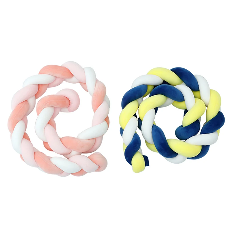 

Newborn Crib Popular Baby Safety Protection Cushion Bumpers Cushion Cradle Weaving for stroller toddler Room Decor YYJ015