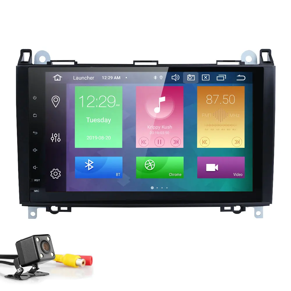 DSP ips PX5 4G ram 64G rom Android 9,0 2din автомобильное радио для машины мультимедийный плеер для Mercedes Benz B200 A B Class W169 W245 Viano Vito W639 Sprinter W906 wifi gps Navi головное устройство TPMS RDS OBD2 - Цвет: Camera4