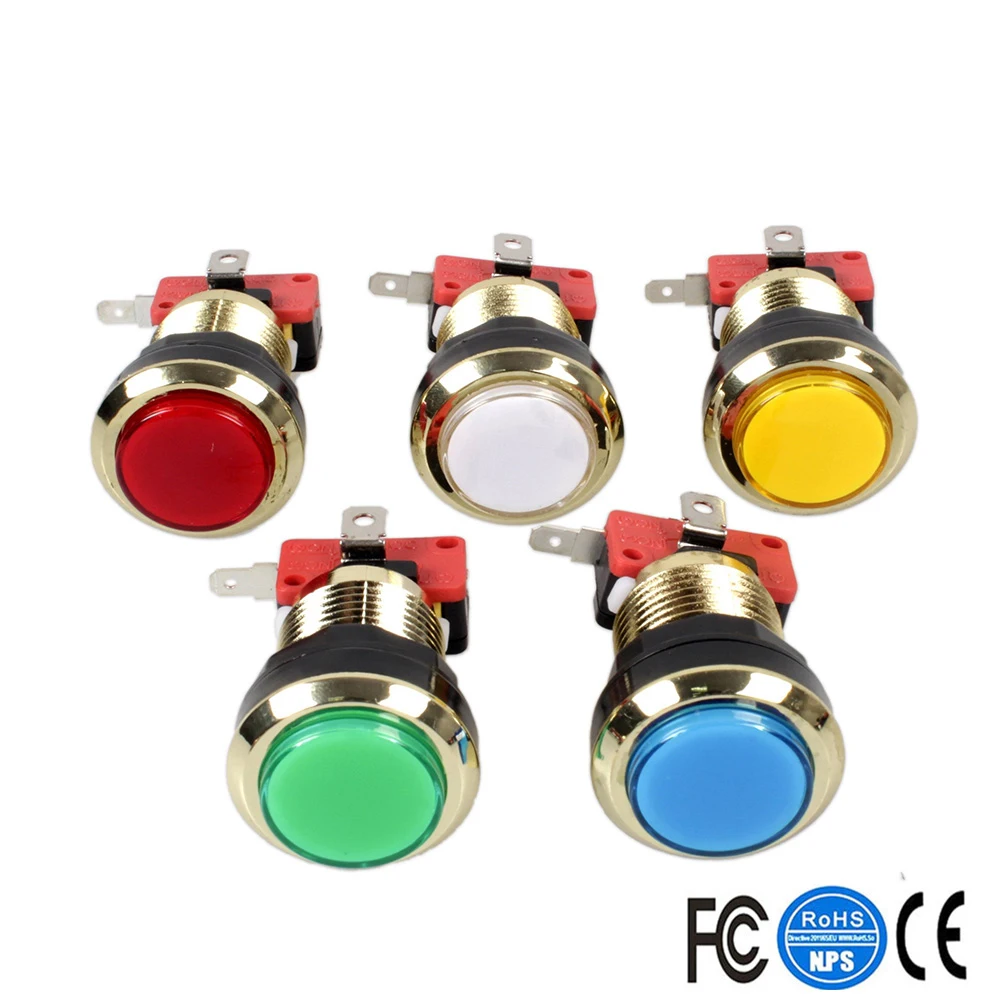 Комплекты для аркадных игр сделай сам 2 игрока USB-кодировщик джойстик ПК +