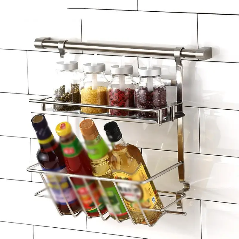 Аксессуары для кухни органайзер холодильника кухонная полка из нержавеющей