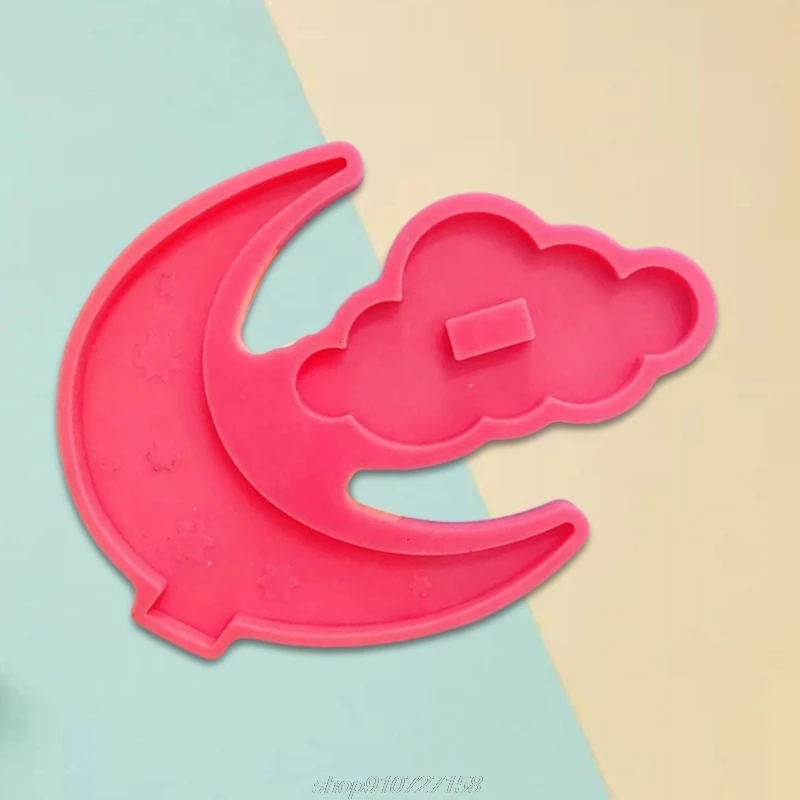 

Epoxy Resin Mold DIY Crafts Jewelry Decorations Making Tools Moon Cloud Ornaments Casting Silicone Mould F17 21 Dropshipping