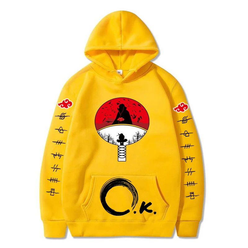 

Sudaderas con capucha de Anime Harajuku para hombre y mujer, jersey con estampado de anime, ropa informal estilo Hip Hop, 2021