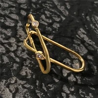 925 sterling silver monaco pear shape earrings zircon orange gold earrings luxury brand womens jewelry gifts