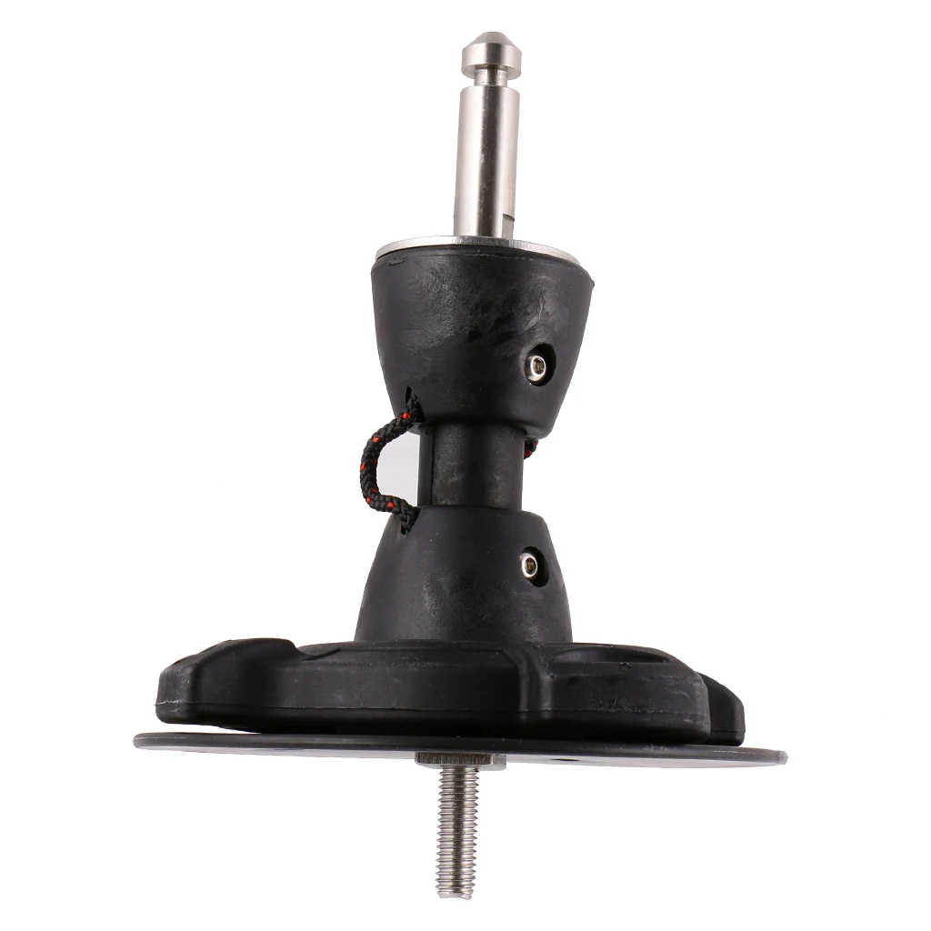 

Black Windsurfing Windsurf Board One-Bolt Tendon Joint Mast Base Windsurfing Accessory
