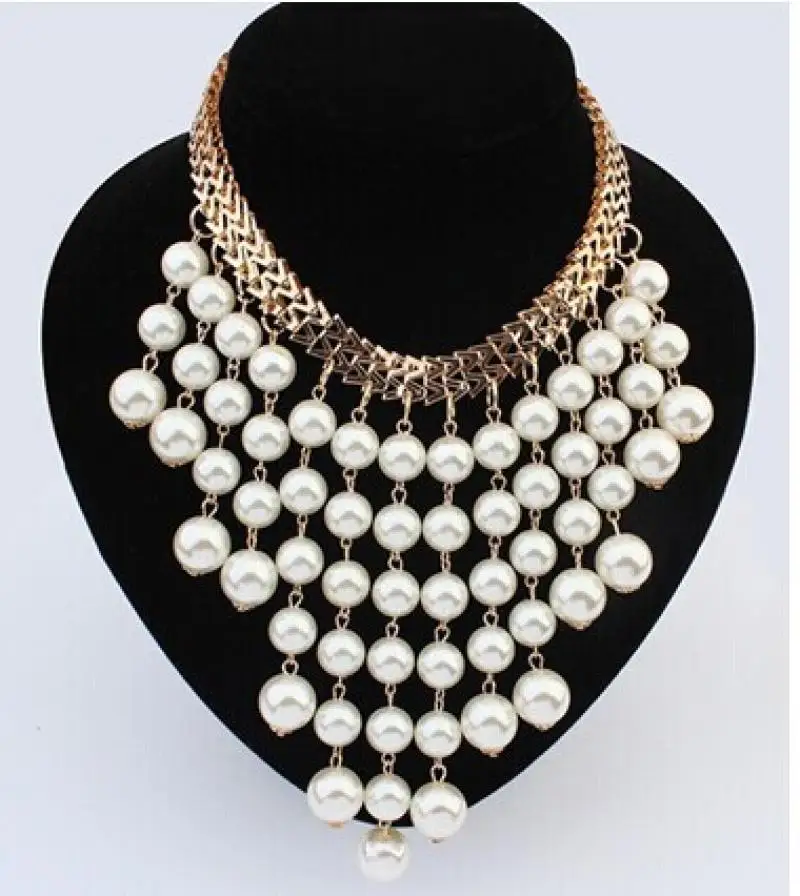 Бусы Золото чокер воротник ожерелье для женщин новые свадебные аксессуары