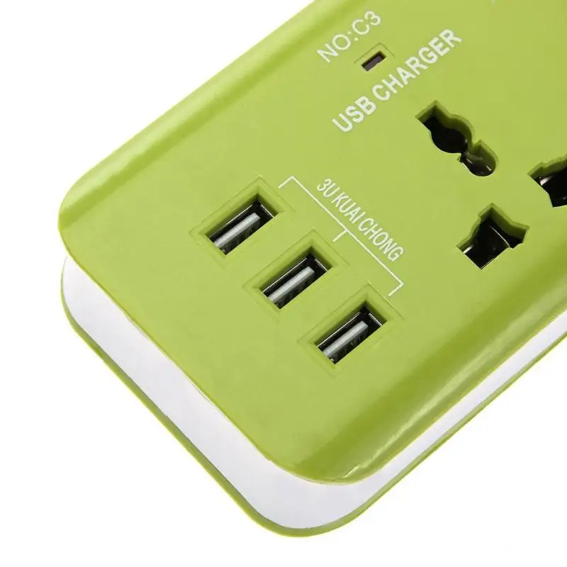 5 В 10 А штепсельная вилка стандарта Великобритании 3 USB порта зарядное устройство