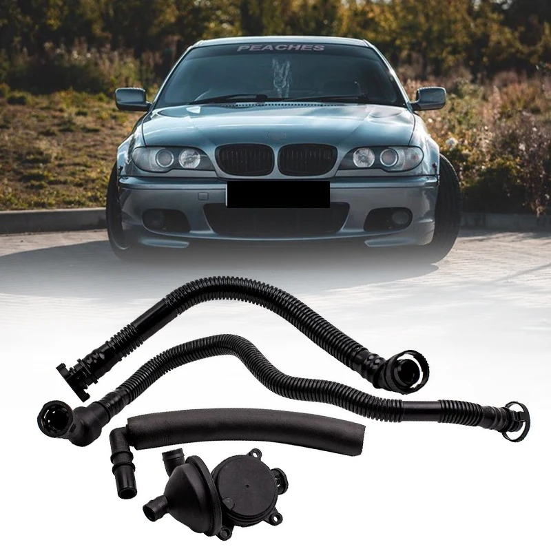 Клапан дыхательного клапана автомобильного кривошипника + комплект шлангов для