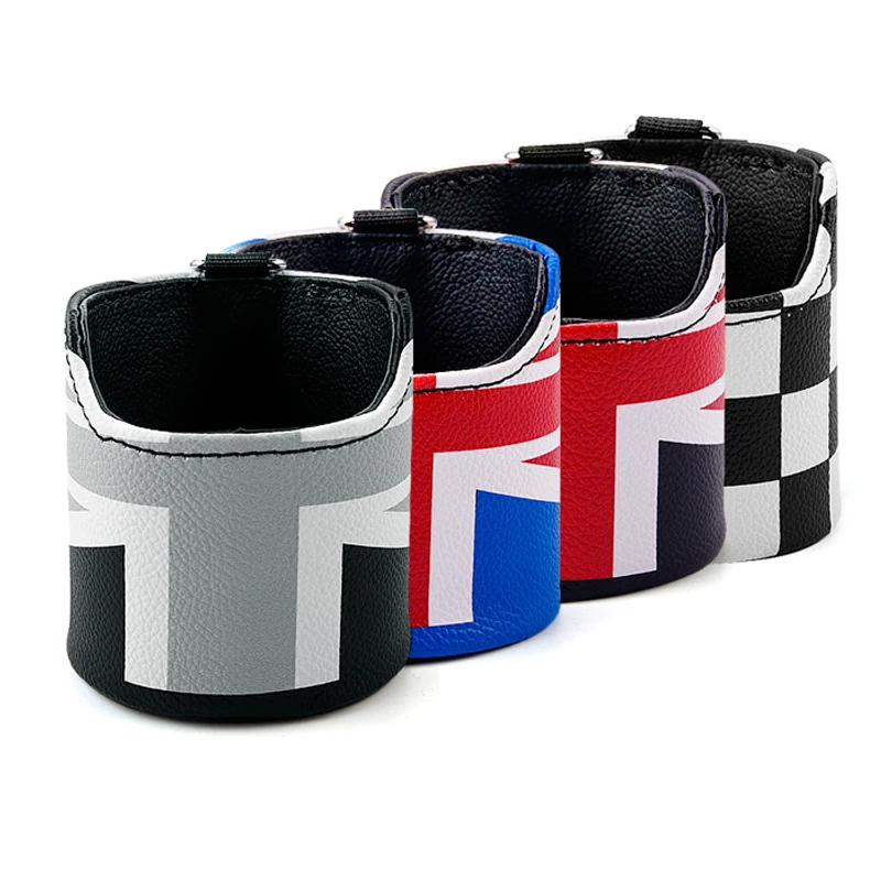 Union Jack кожаная Автомобильная воздушная розетка сумка для хранения коробок