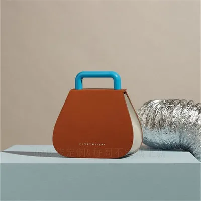 Brown Gray Модные женские сумки с акриловой ручкой, дизайнерские сумки на плечо, роскошные сумки через плечо из искусственной кожи, женские большие сумки, кошельки - Цвет: Brown Gray