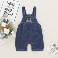 baby clothing boys girls jeans overalls shorts toddler kids denim rompers cute solid pants summer bib clothes