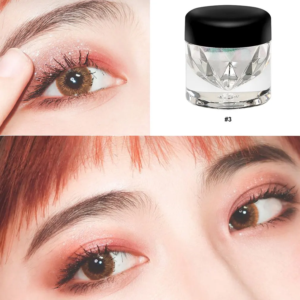 Высокая вспышка Перламутровые тени для век порошок модный макияж глаз Хамелеон 9