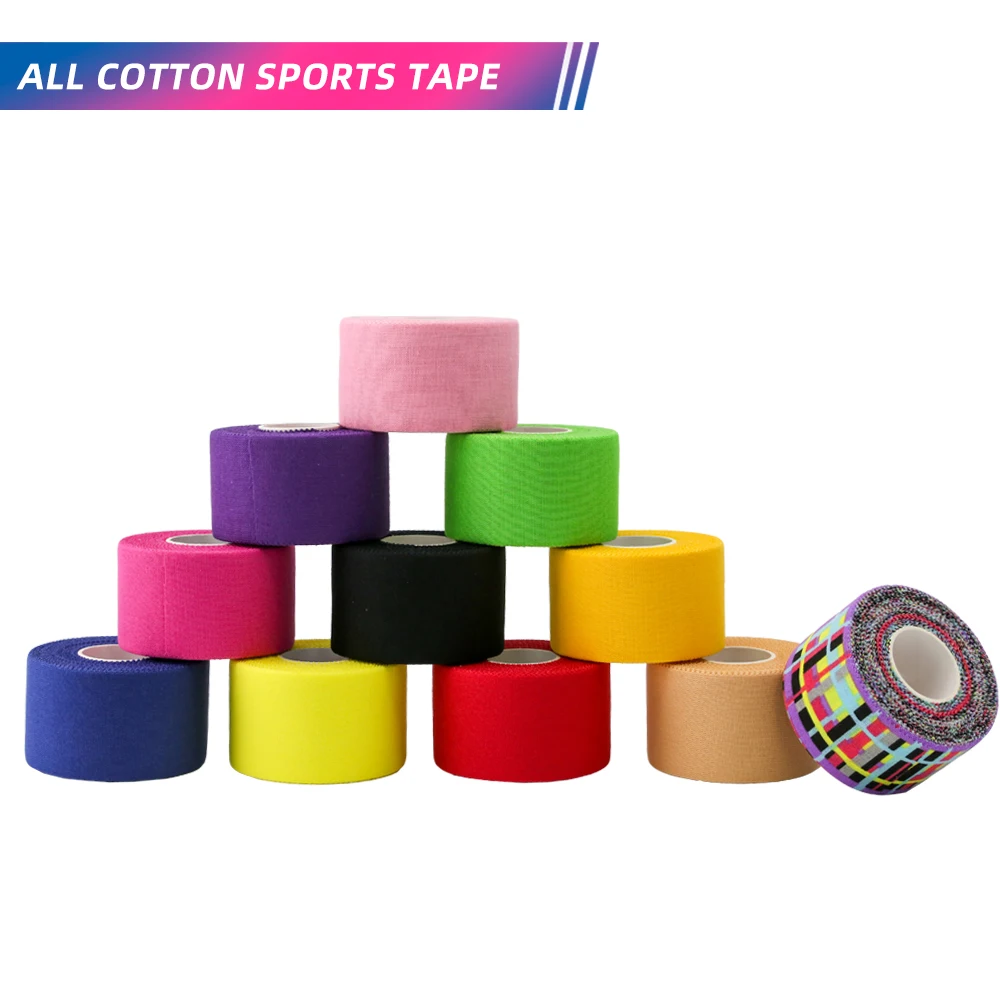 Рулон спортивной ленты без липких следов и легко рвется для спортивных