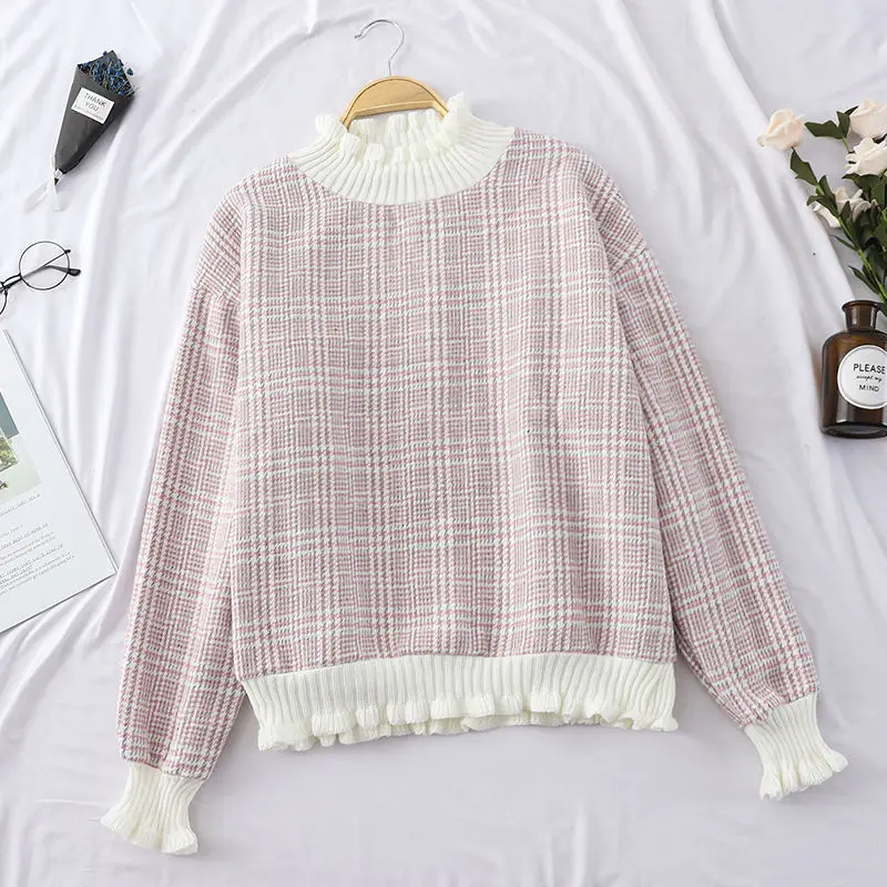 Рисунок 5 - Женский пуловер в клетку