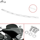 Хромированная накладка на лобовое стекло для Harley Touring Electra Street Tri Glide 96-13 FLHT FLHTC FLHTCU FLHX