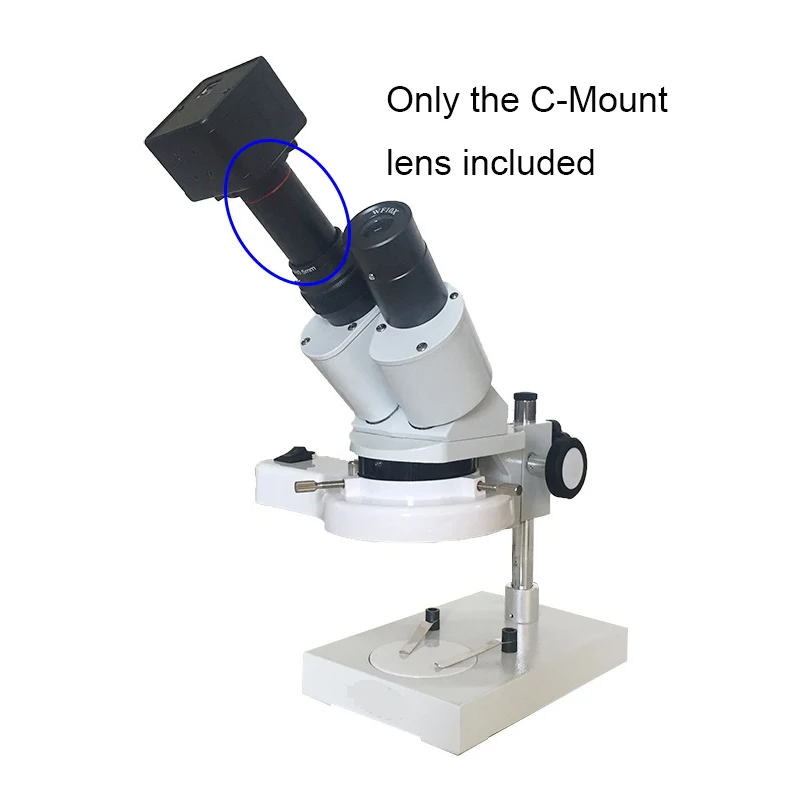 Адаптер C-mount Lens C Mount для промышленная камера с интерфейсом USB релейный объектив 0 3x