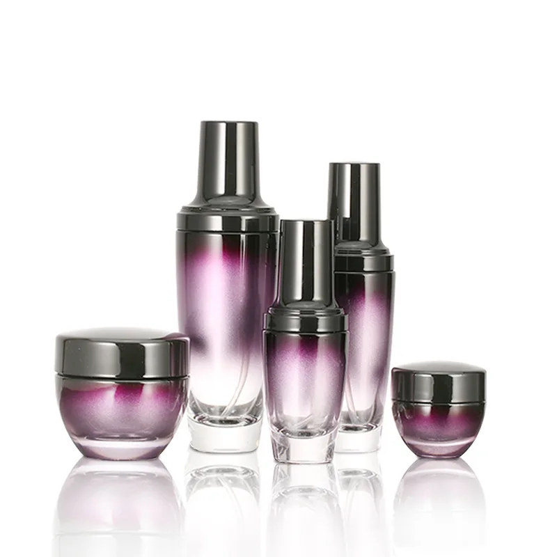 5 шт. многоразовые стеклянные бутылочки для крема лосьона косметический