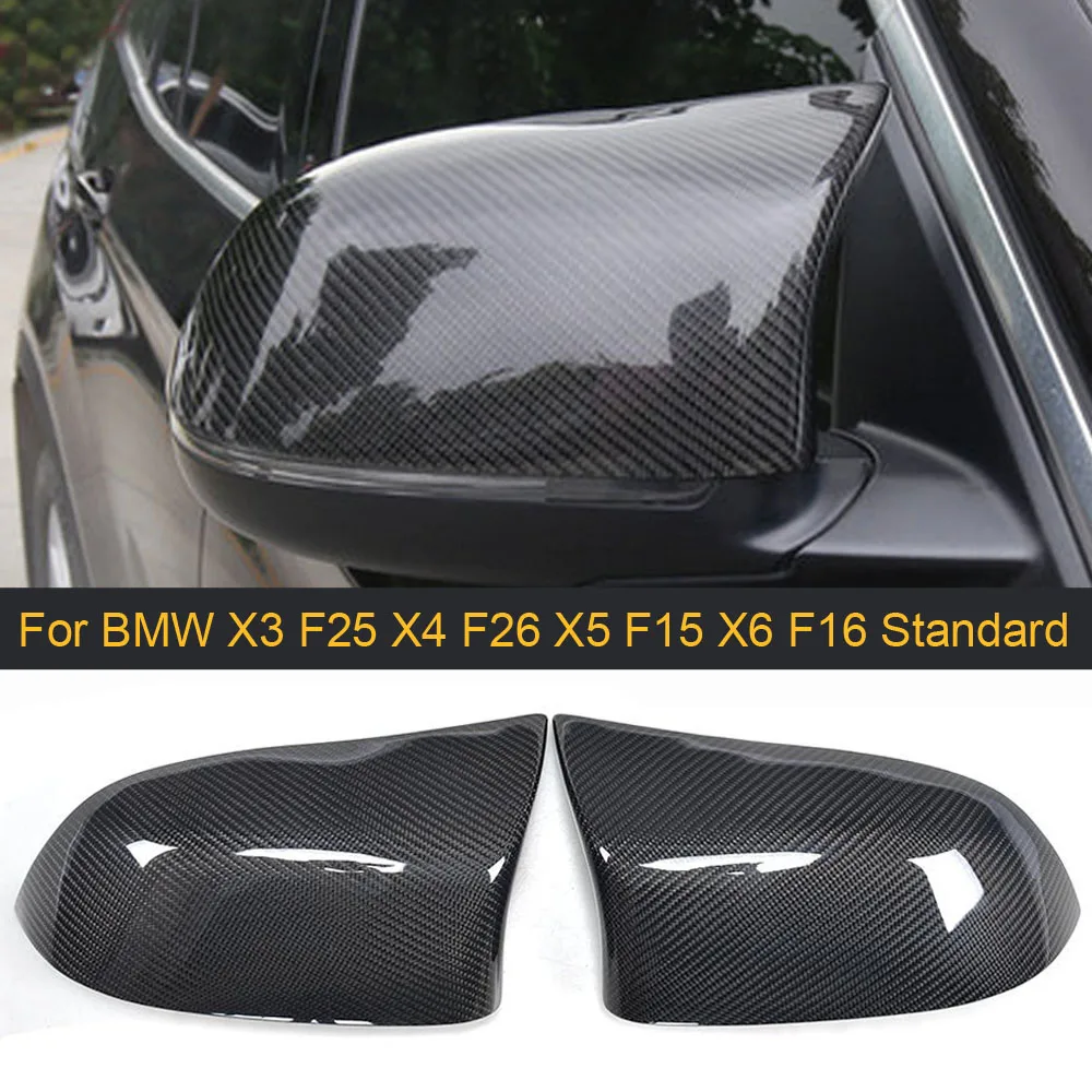 Колпачки для зеркала заднего вида из углеродного волокна BMW xDrive X3 F25 X4 F26 X5 F15 14-16 X6