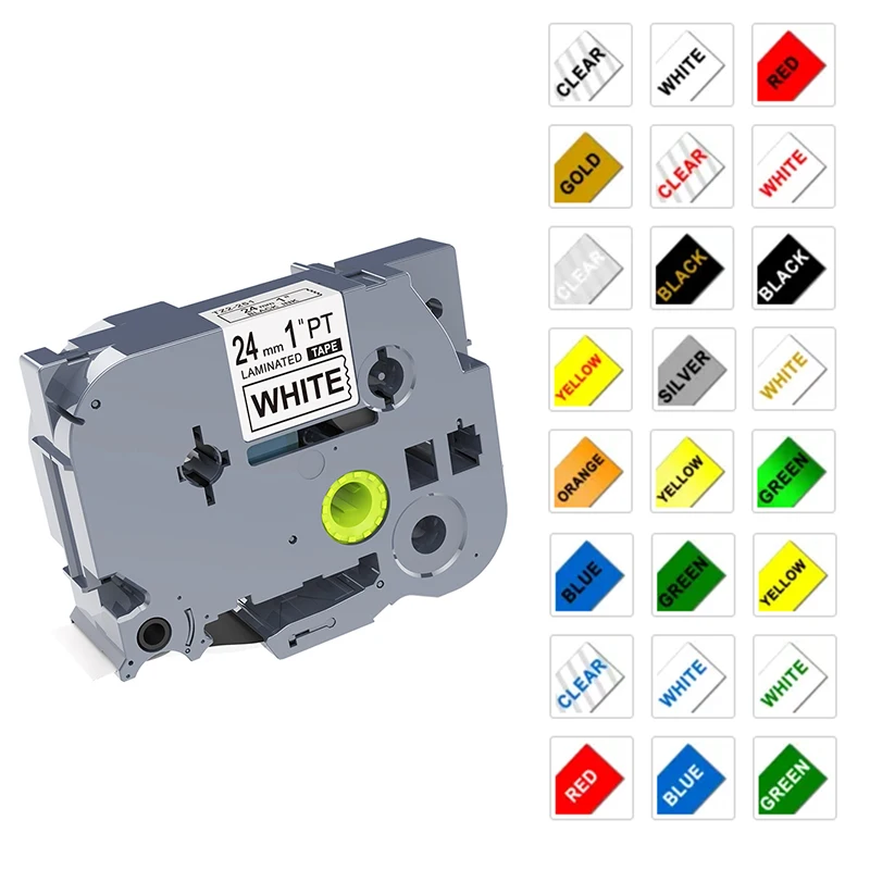 Деталь 24 мм совместима с принтером для сенсорных этикеток Brother P деталь TZe251 TZ251 TZe