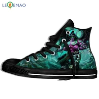walking canvas boots shoes breathable unisex world of warcraft tauren wearable comfort sport shoes classic sneakers